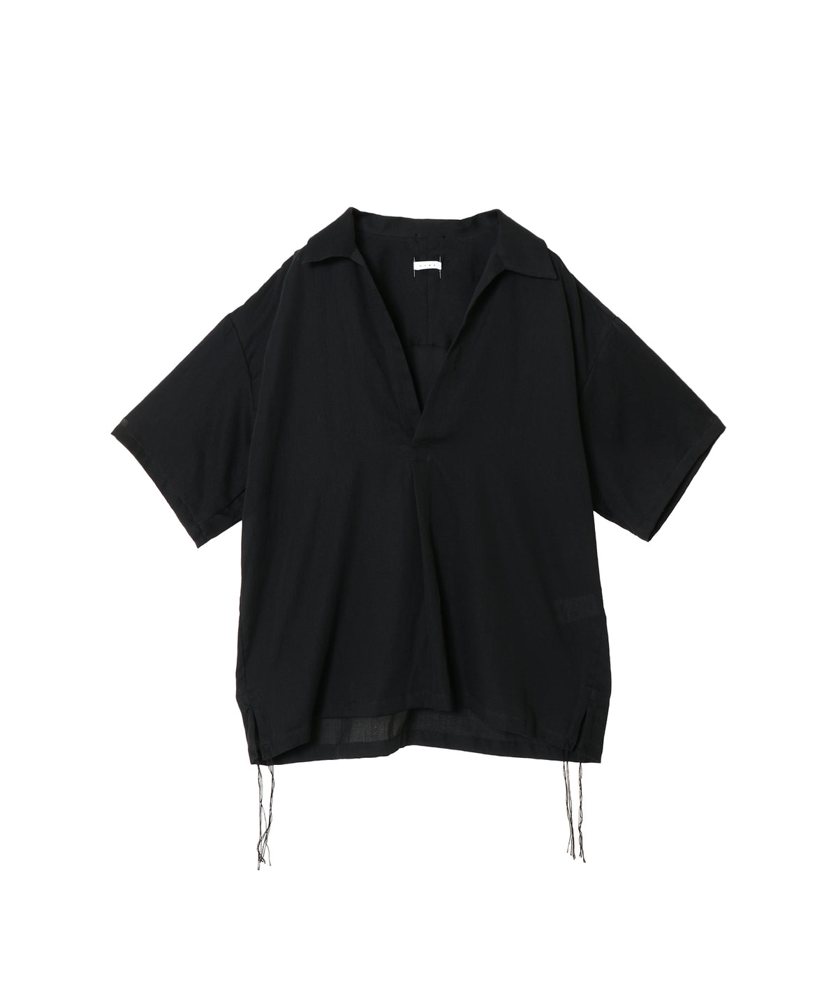 DOBBY SATIN PULLOVER SHIRT