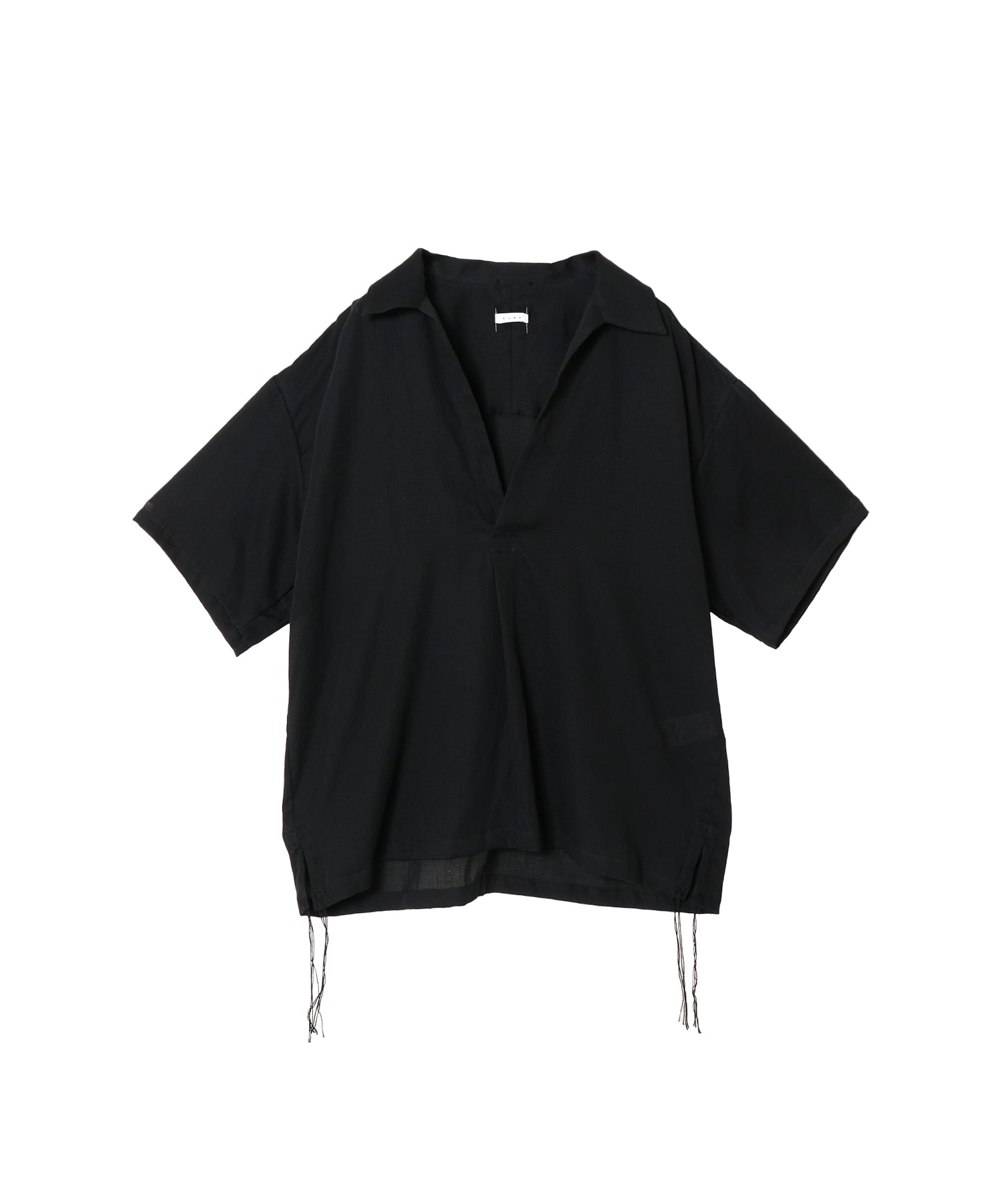 DOBBY SATIN PULLOVER SHIRT