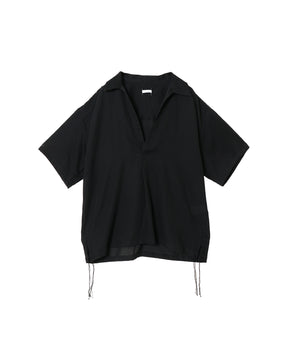 DOBBY SATIN PULLOVER SHIRT