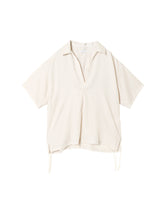 DOBBY SATIN PULLOVER SHIRT