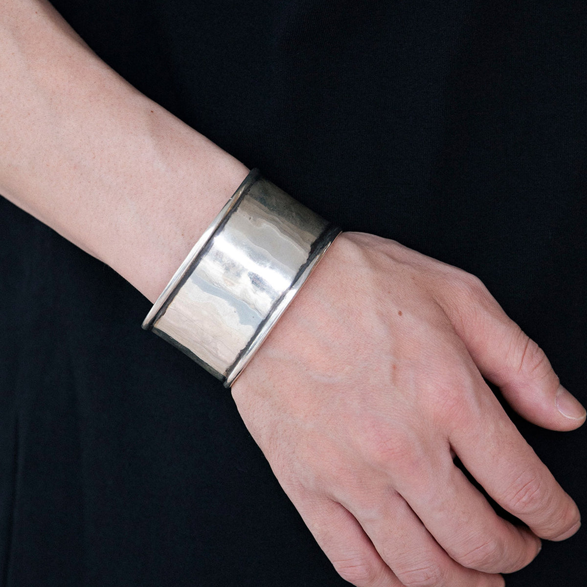 DWELLER BANGLE WIDE 925 SILVER by END - nonnative (ノン