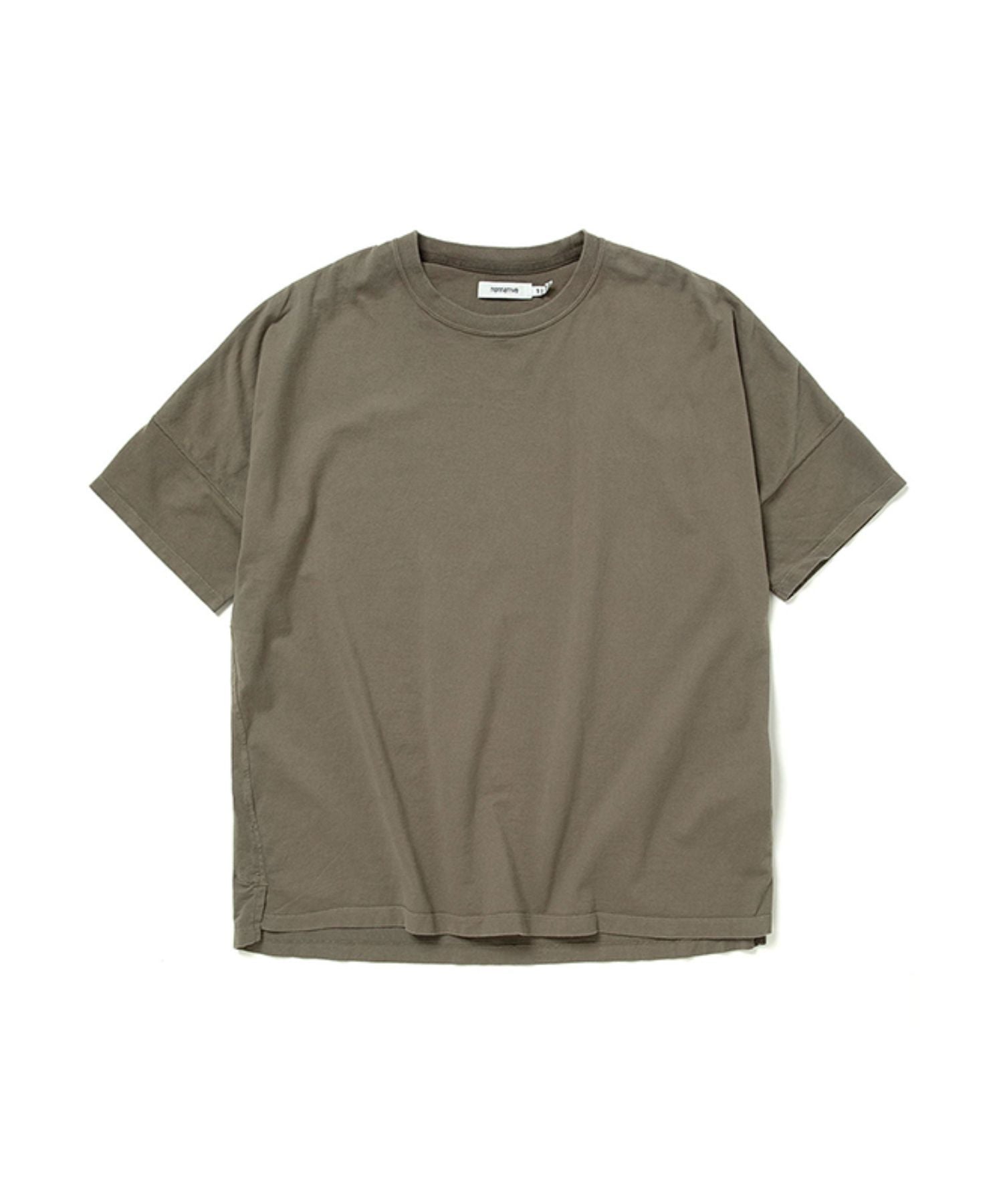 CLERK S/S TEE COTTON JERSEY OVERDYED - nonnative (ノンネイティブ 