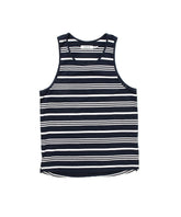 DWELLER TANK TOP COTTON JERSEY BORDER