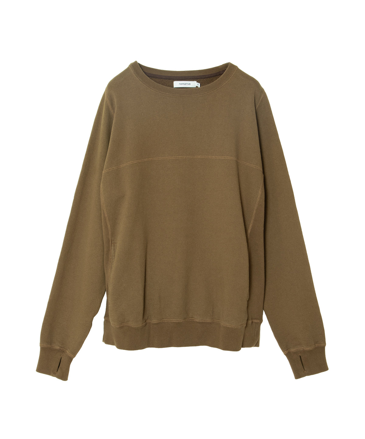 DWELLER CREW PULLOVER COTTON SWEAT