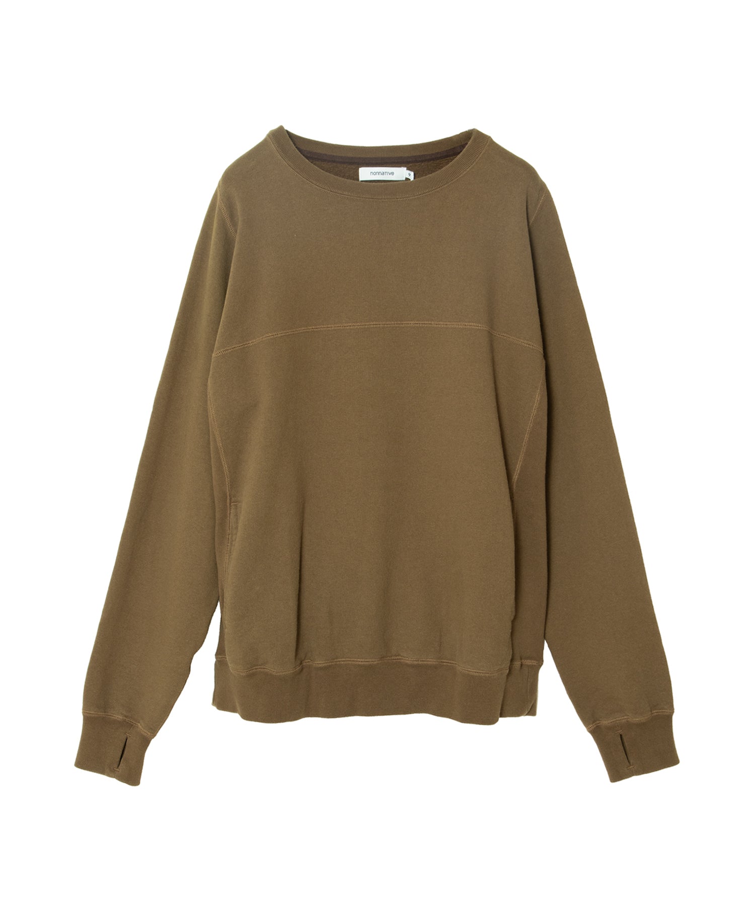 DWELLER CREW PULLOVER COTTON SWEAT