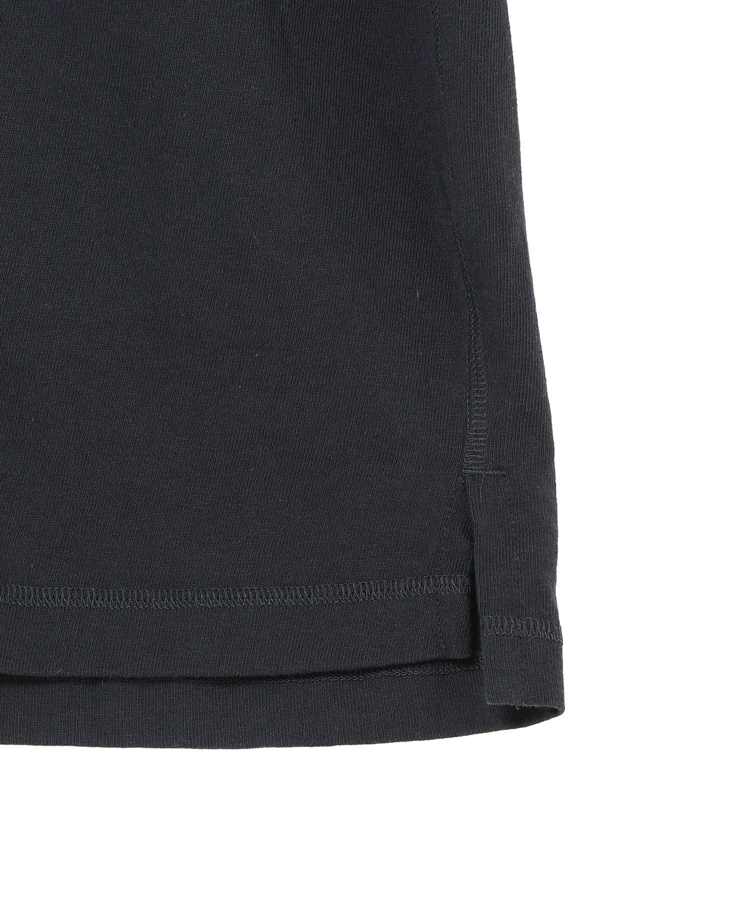 DWELLER L/S HENRY NECK TEE COTTON JERSEY