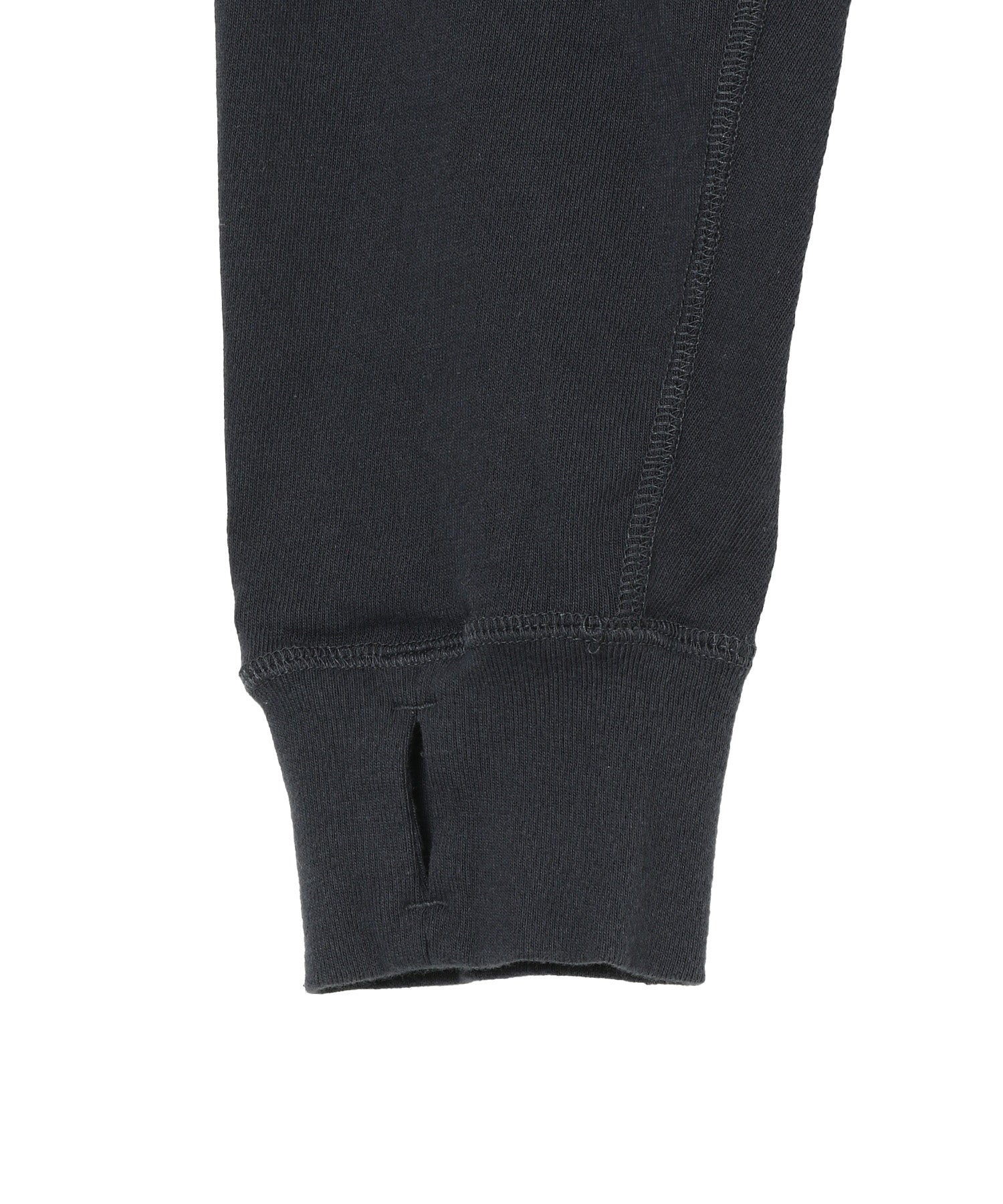 DWELLER L/S HENRY NECK TEE COTTON JERSEY