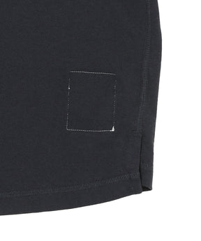DWELLER L/S HENRY NECK TEE COTTON JERSEY