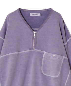 HIKER HALF ZIP PULLOVER COTTON