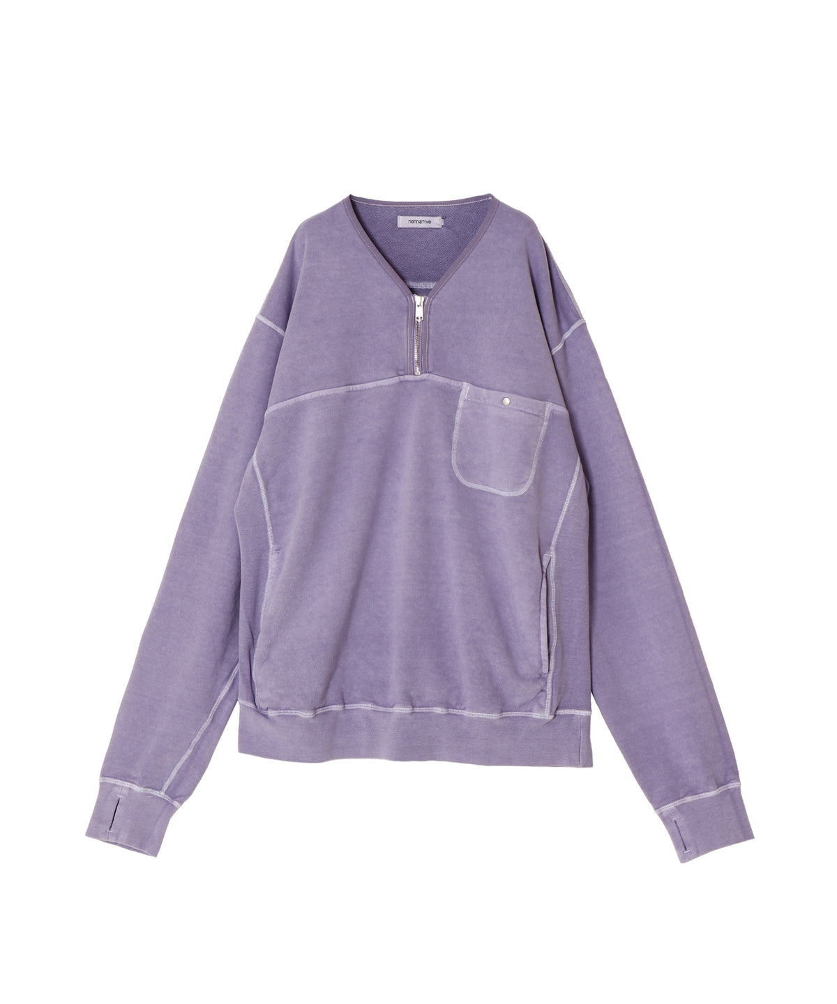 HIKER HALF ZIP PULLOVER COTTON