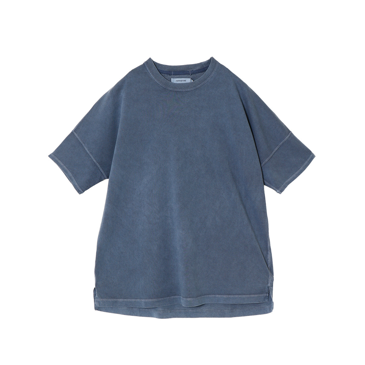 CLERK S/S TEE COTTON JERSEY PIGMENT DYE - nonnative (ノン