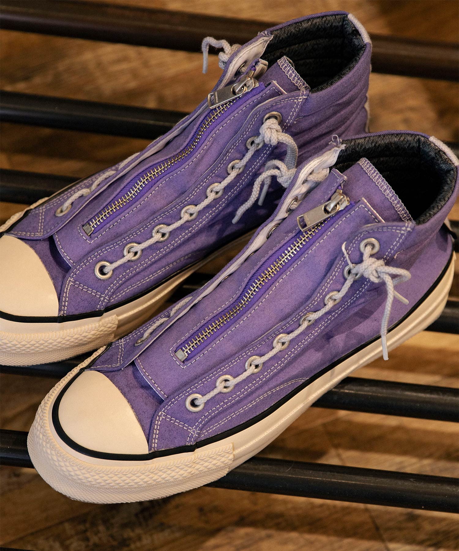 SPINGLE × nonnative DWELLER TRAINER 2 HI COTTON CANVAS OVERDYED WITH GORE-TEX