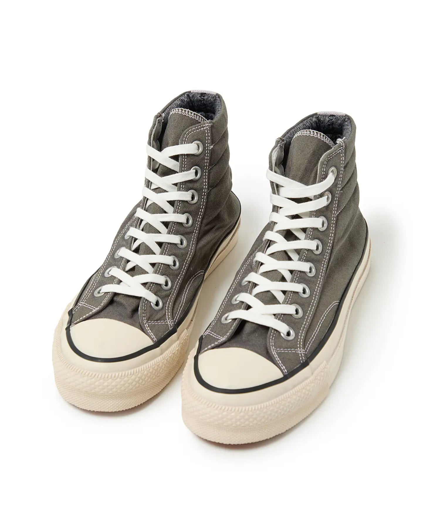 SPINGLE × nonnative DWELLER TRAINER 2 HI COTTON CANVAS OVERDYED WITH GORE-TEX