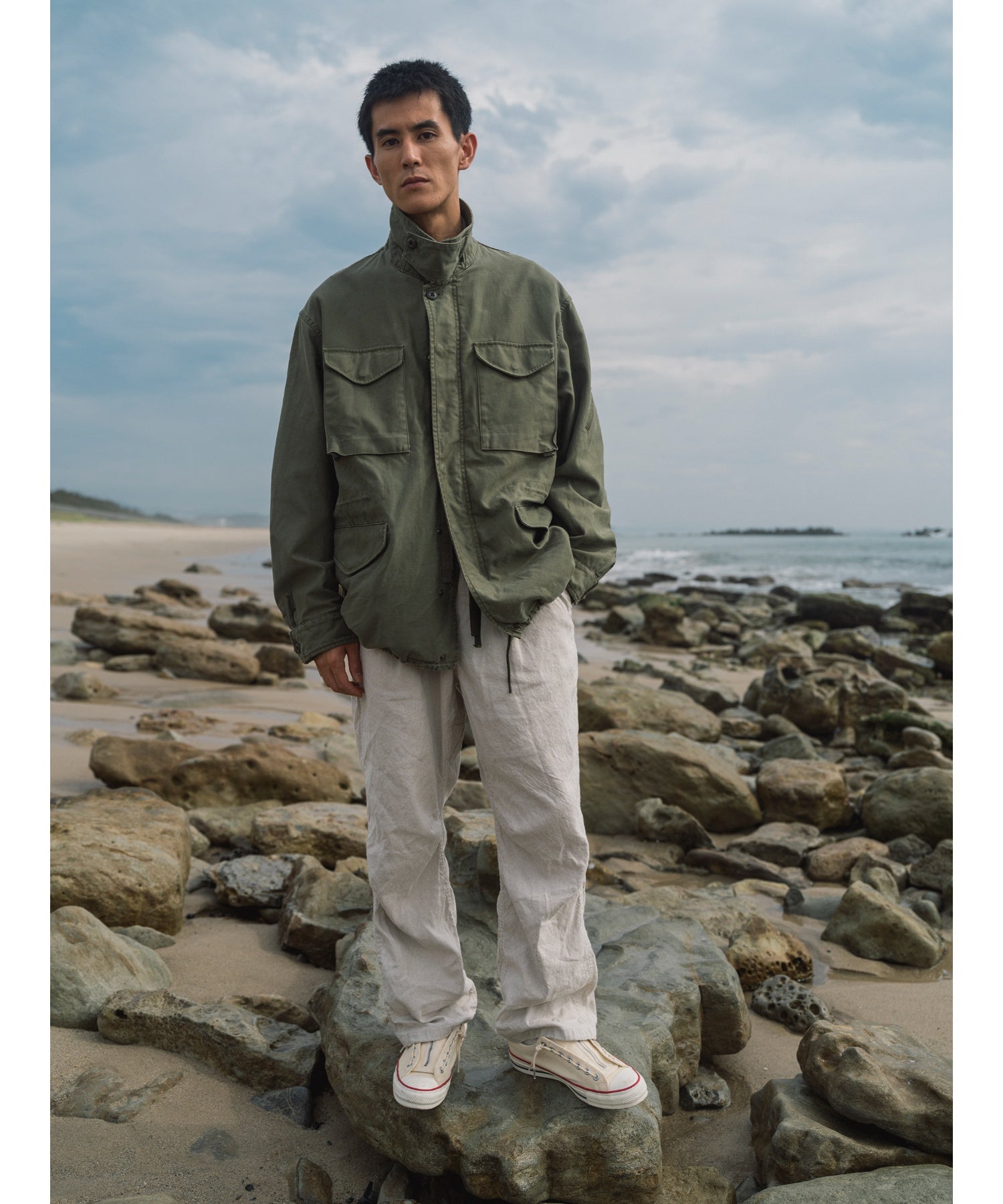 CONVERSE × nonnative ALL STAR GORE-TEX CENTERZIP OX / NN