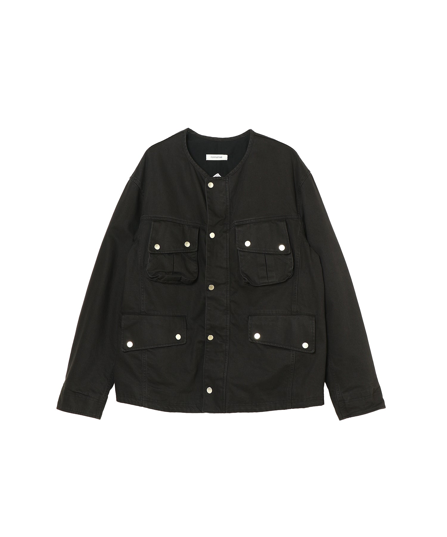 RIDER JACKET COTTON DRILL PIGMENT DYE WITH WINDSTOPPER