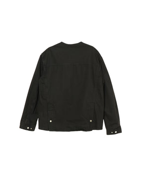 RIDER JACKET COTTON DRILL PIGMENT DYE WITH WINDSTOPPER