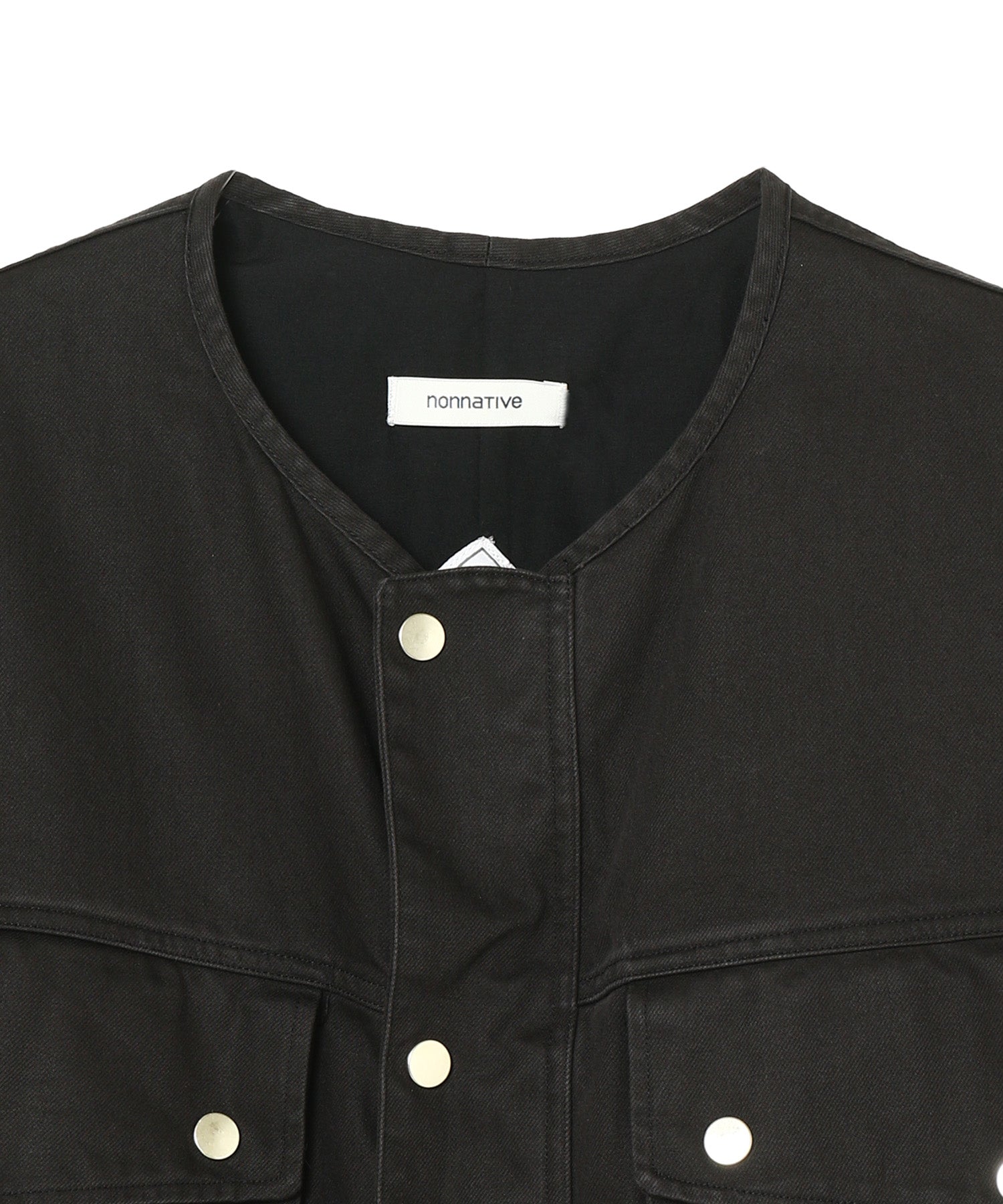 RIDER JACKET COTTON DRILL PIGMENT DYE WITH WINDSTOPPER