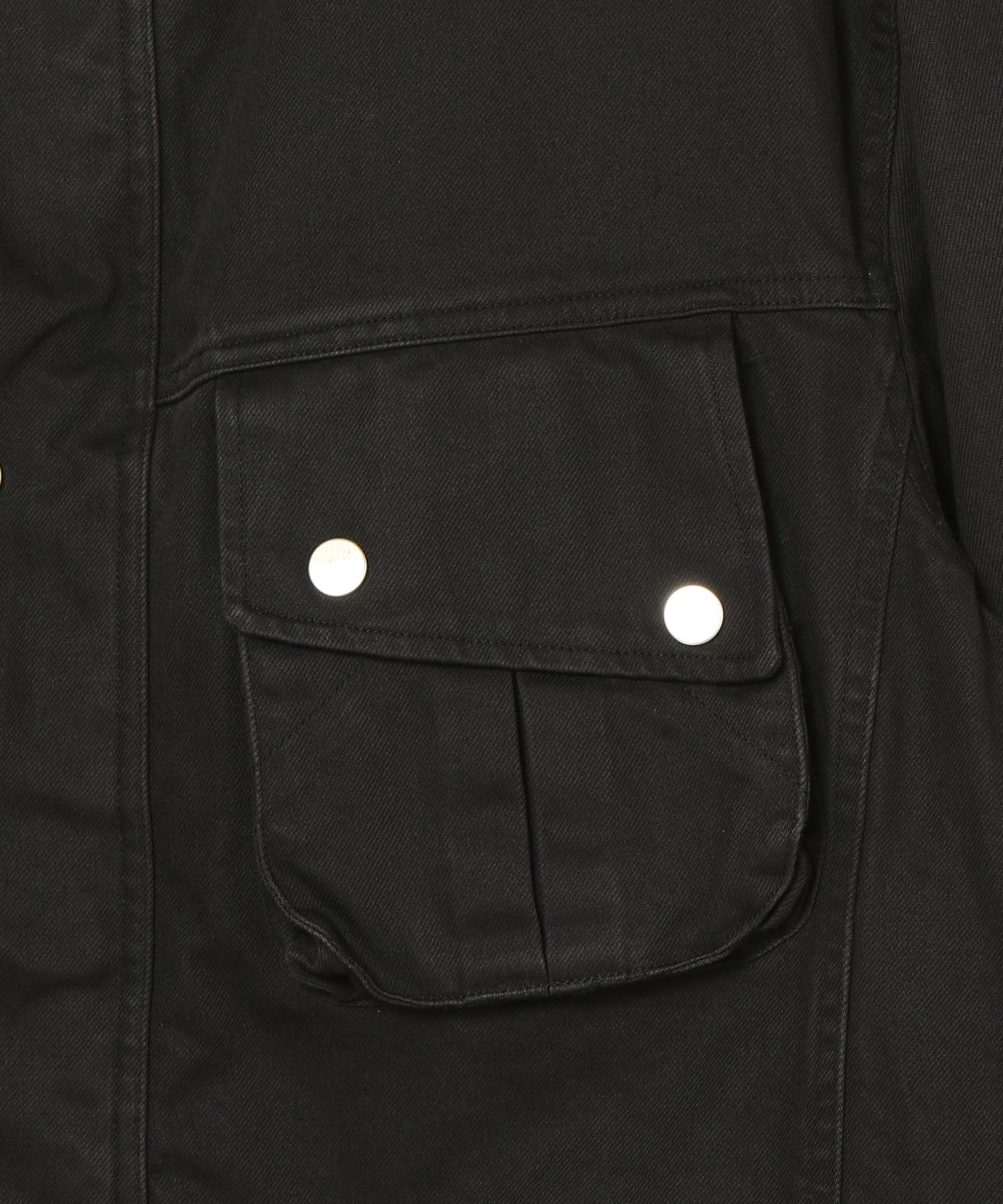 RIDER JACKET COTTON DRILL PIGMENT DYE WITH WINDSTOPPER