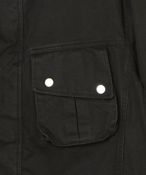 RIDER JACKET COTTON DRILL PIGMENT DYE WITH WINDSTOPPER