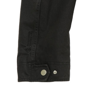 RIDER JACKET COTTON DRILL PIGMENT DYE WITH WINDSTOPPER