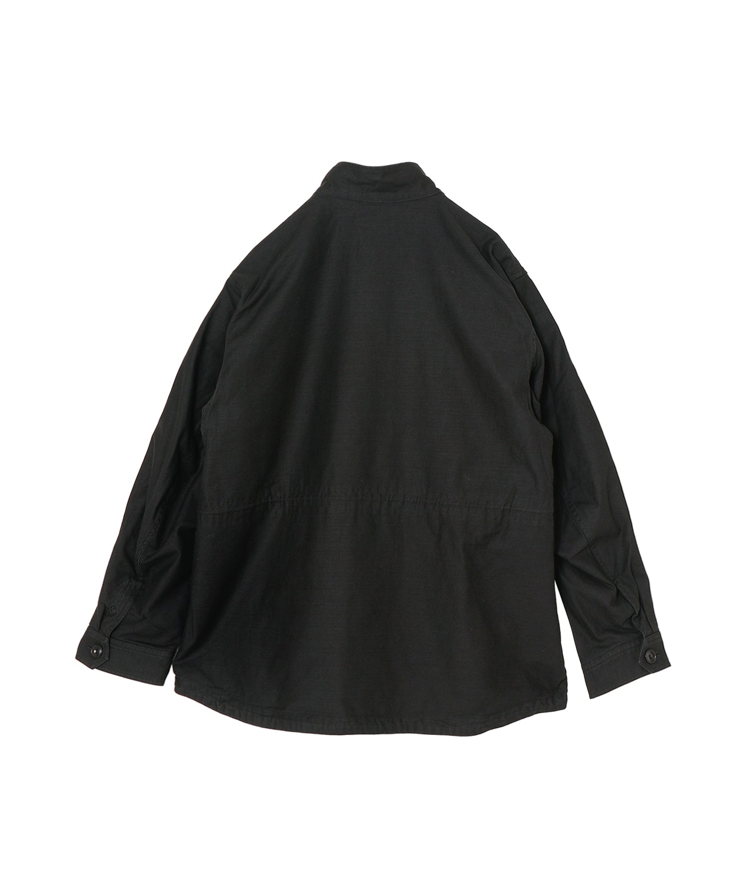 TROOPER JACKET COTTON BACKSATIN PIGMENT DYE WITH WINDSTOPPER