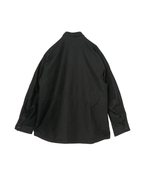 TROOPER JACKET COTTON BACKSATIN PIGMENT DYE WITH WINDSTOPPER