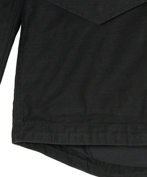 TROOPER JACKET COTTON BACKSATIN PIGMENT DYE WITH WINDSTOPPER