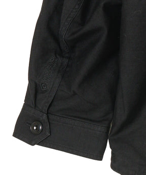 TROOPER JACKET COTTON BACKSATIN PIGMENT DYE WITH WINDSTOPPER