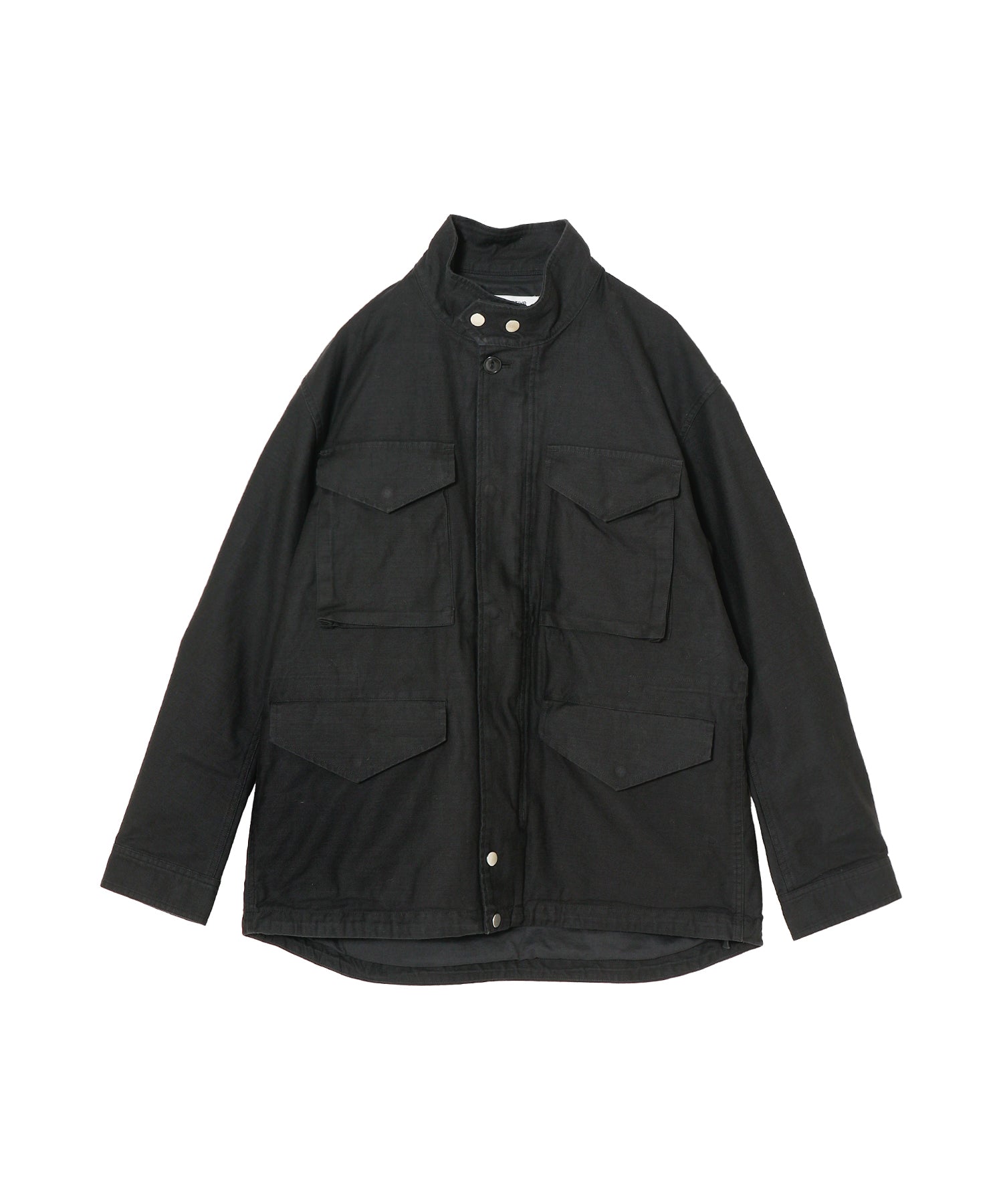TROOPER JACKET COTTON BACKSATIN PIGMENT DYE WITH WINDSTOPPER