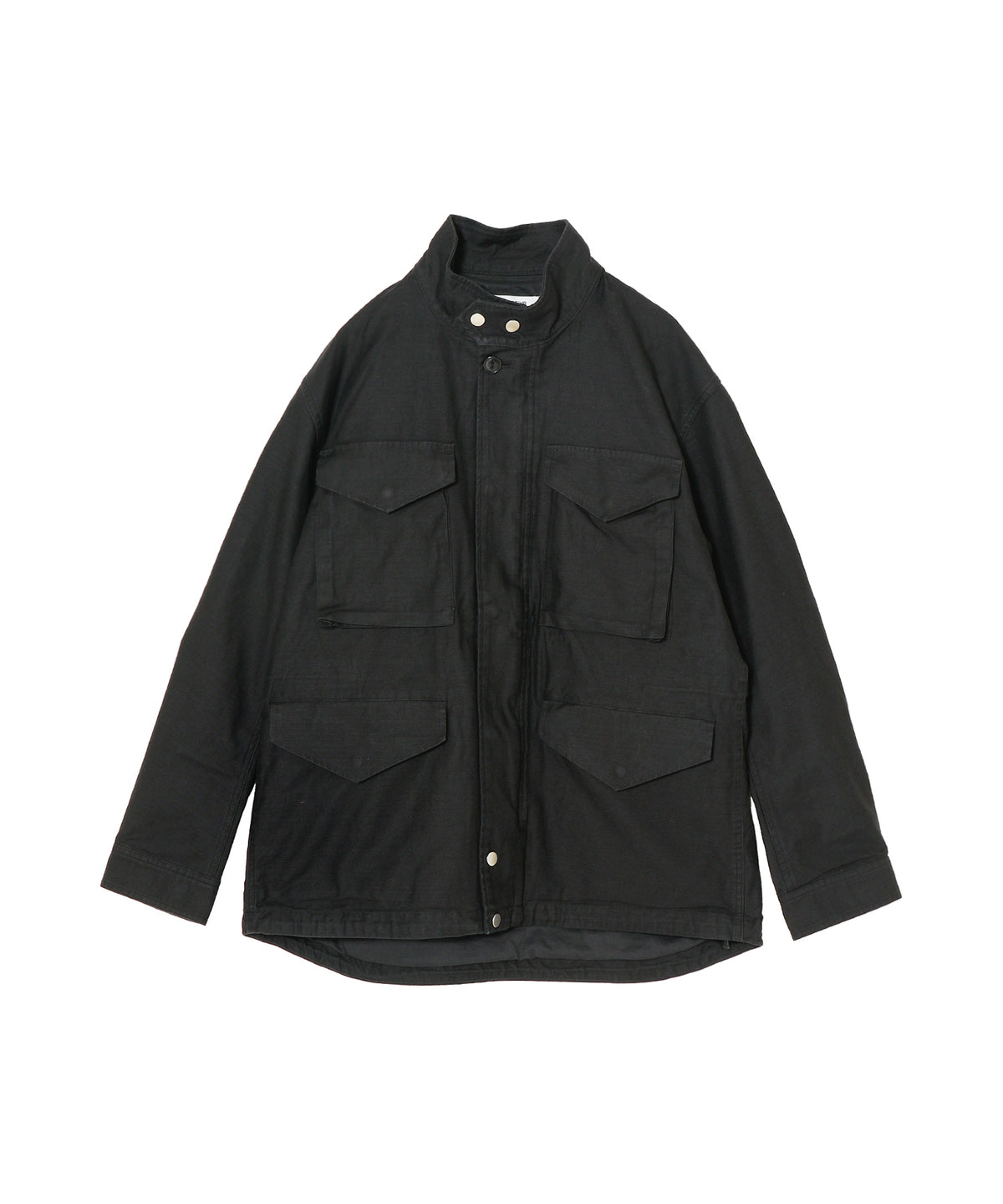 TROOPER JACKET COTTON BACKSATIN PIGMENT DYE WITH WINDSTOPPER