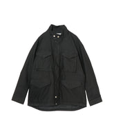 TROOPER JACKET COTTON BACKSATIN PIGMENT DYE WITH WINDSTOPPER