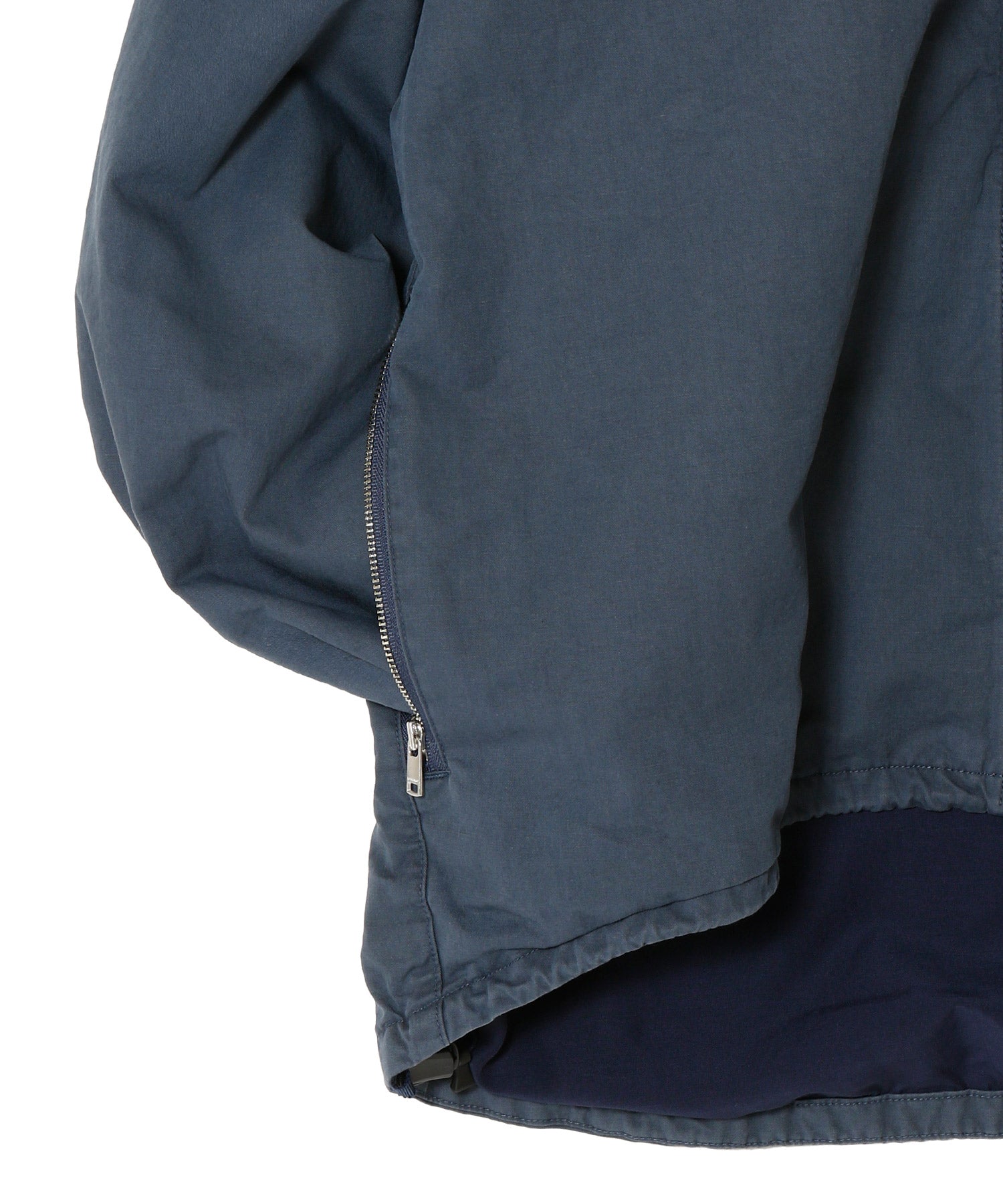 HIKER FULL ZIP JACKET C/Li TWILL PIGMENT DYE WITH WINDSTOPPER(R