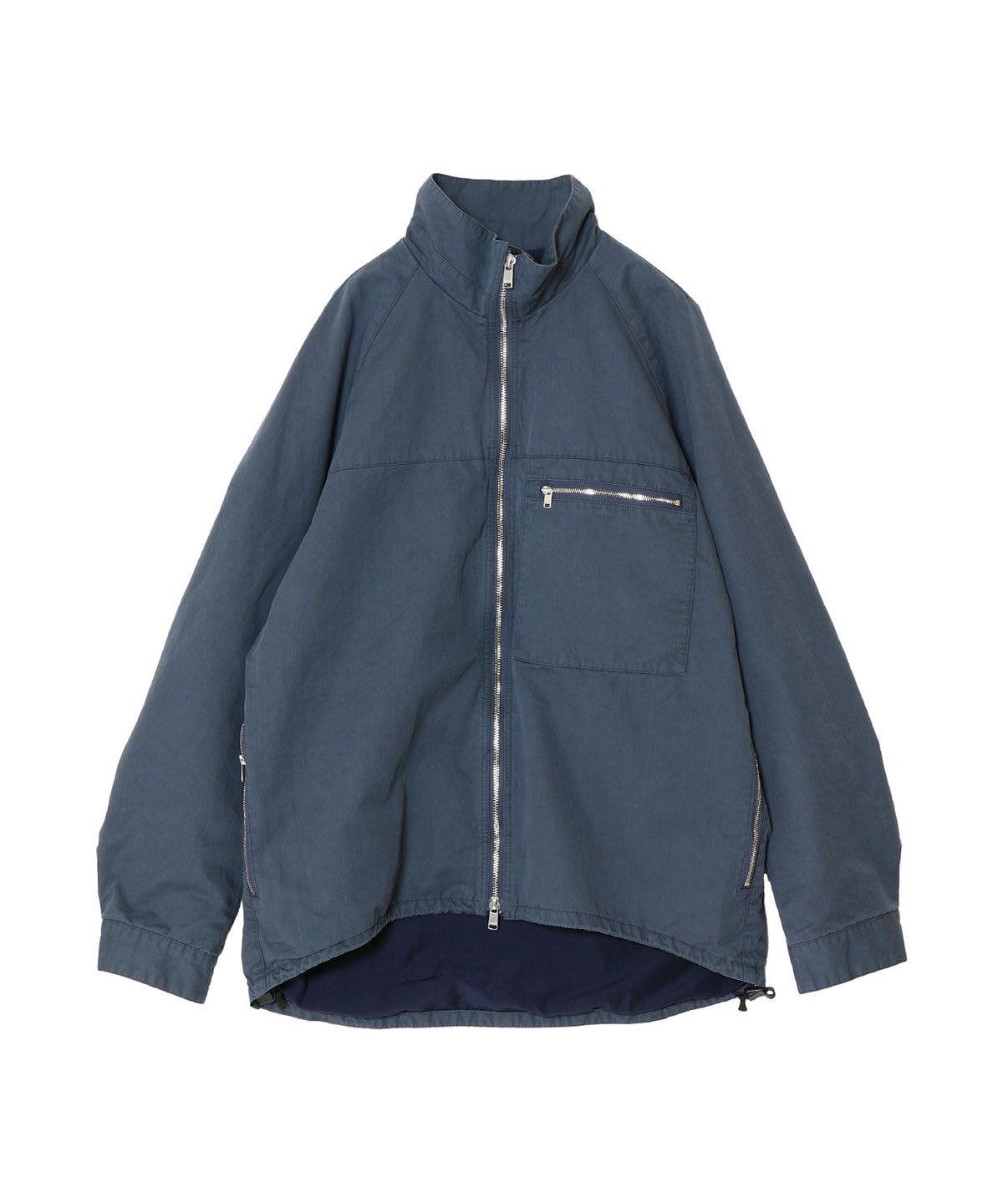 HIKER FULL ZIP JACKET C/Li TWILL PIGMENT DYE WITH WINDSTOPPER(R)