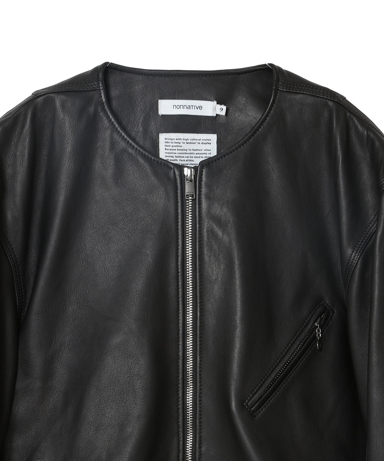 RIDER BLOUSON SHEEP LEATHER WITH WINDSTOPPER(R)