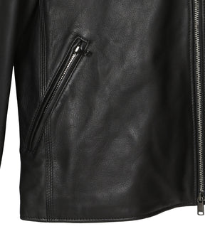 RIDER BLOUSON SHEEP LEATHER WITH WINDSTOPPER(R)