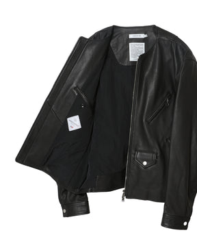 RIDER BLOUSON SHEEP LEATHER WITH WINDSTOPPER(R)