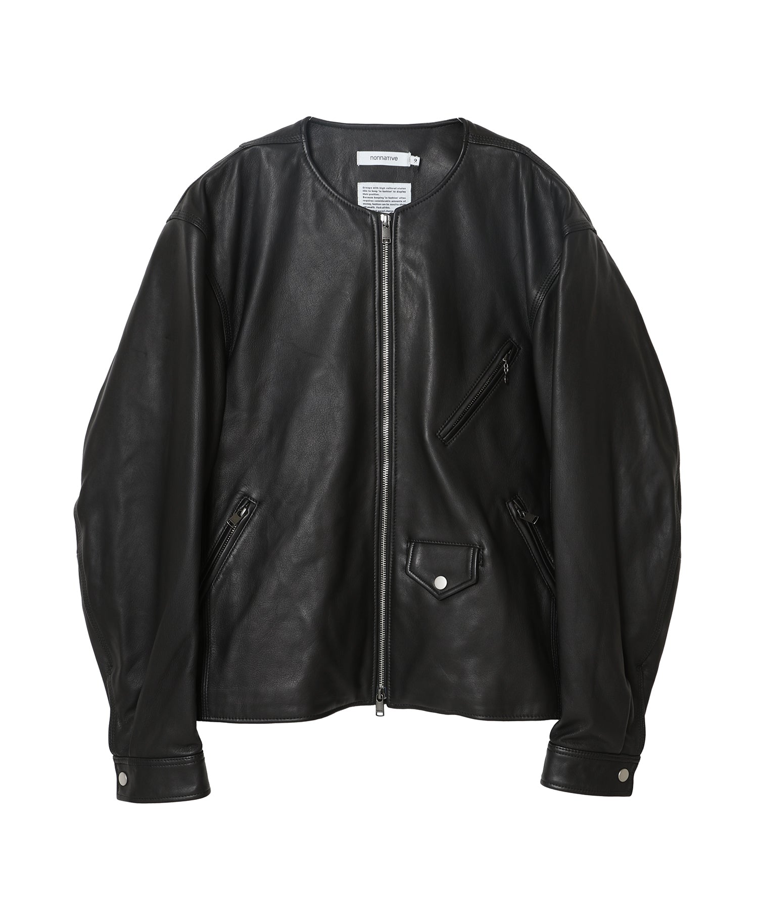 RIDER BLOUSON SHEEP LEATHER WITH WINDSTOPPER(R)