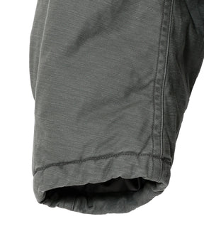 TROOPER PUFF COAT COTTON BACKSATIN PIGMENT DYE WITH WINDSTOPPER