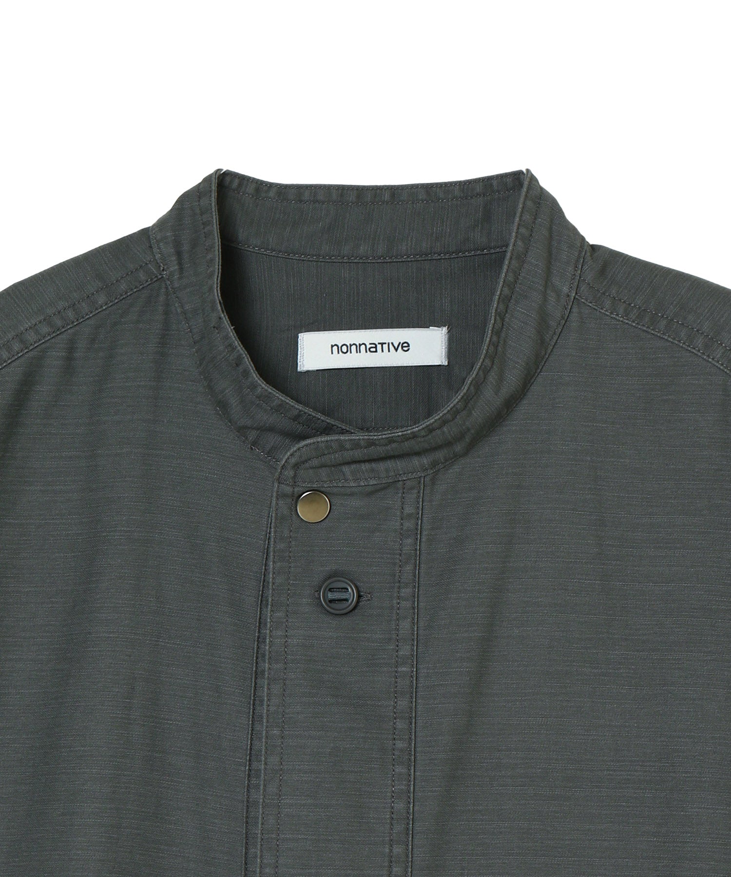 TROOPER SHIRT JACKET COTTON BACKSATIN PIGMENT DYE