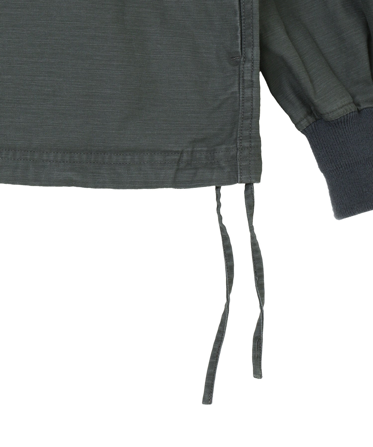 TROOPER SHIRT JACKET COTTON BACKSATIN PIGMENT DYE