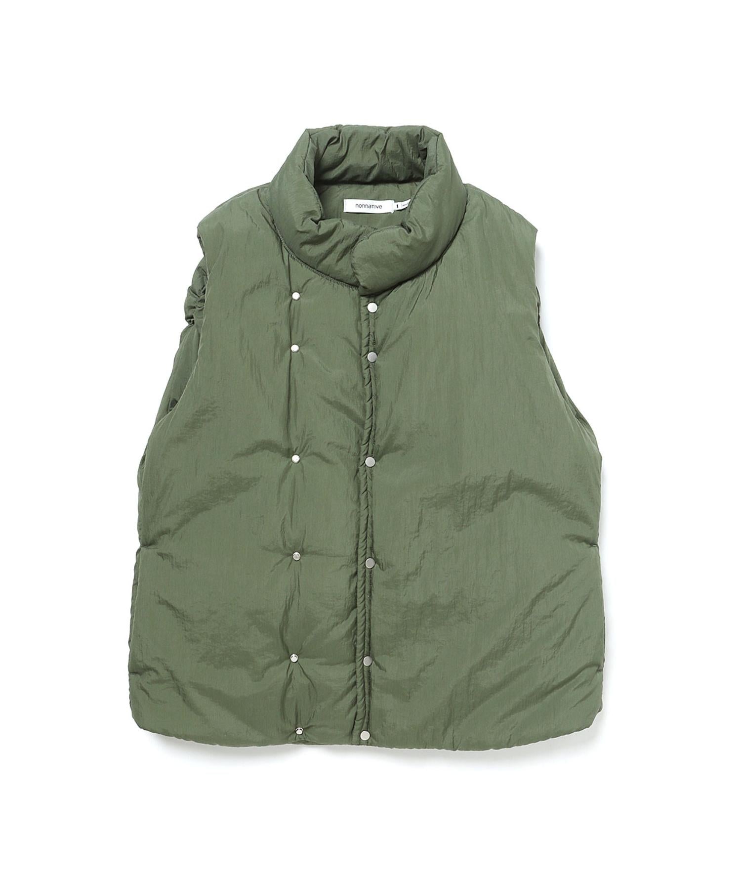 HIKER PUFF VEST NYLON TAFFETA - nonnative (ノンネイティブ 