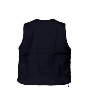 MARINER VEST W/N DOUBLE MELTON WITH WINDSTOPPER