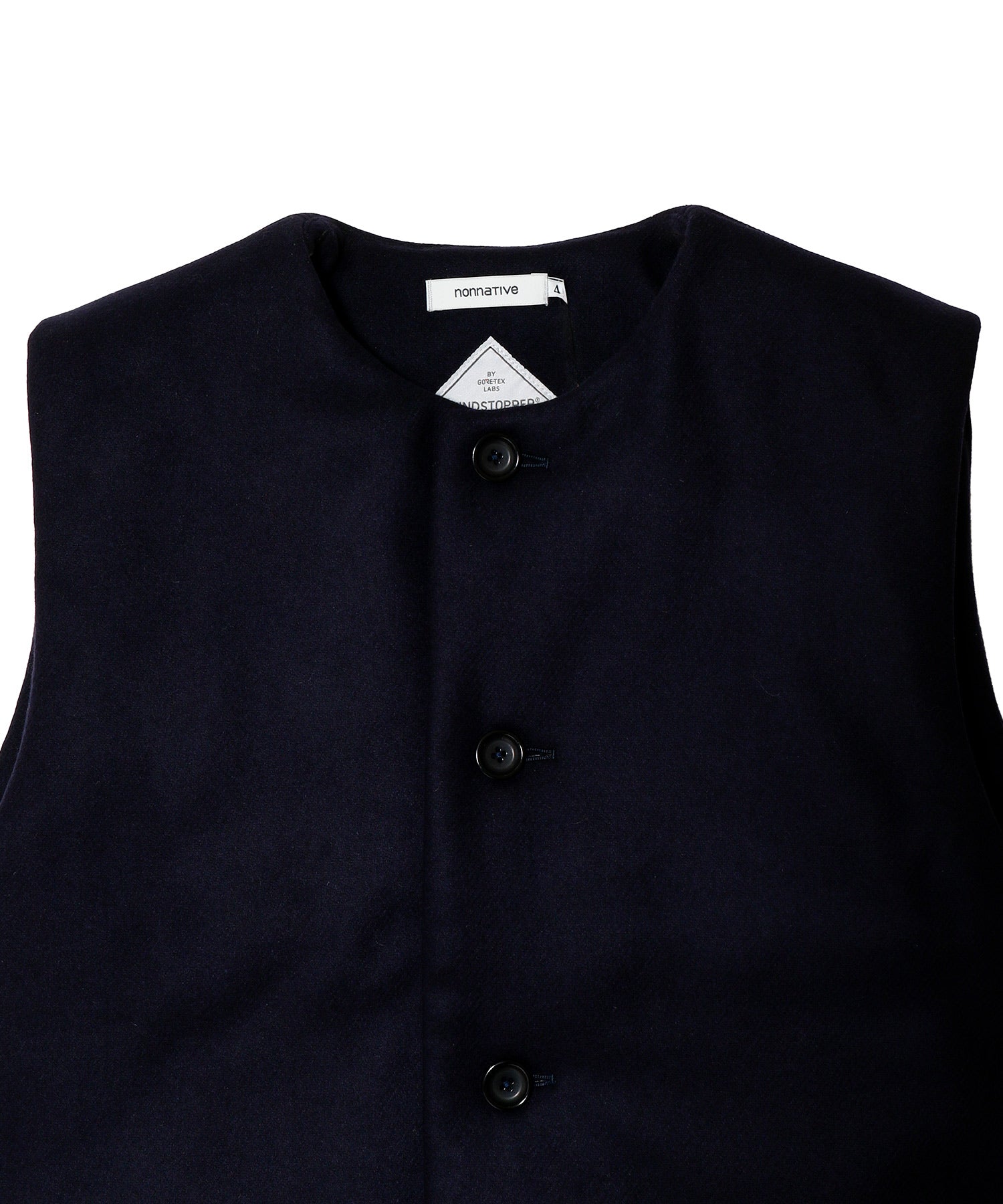 MARINER VEST W/N DOUBLE MELTON WITH WINDSTOPPER