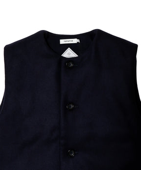 MARINER VEST W/N DOUBLE MELTON WITH WINDSTOPPER