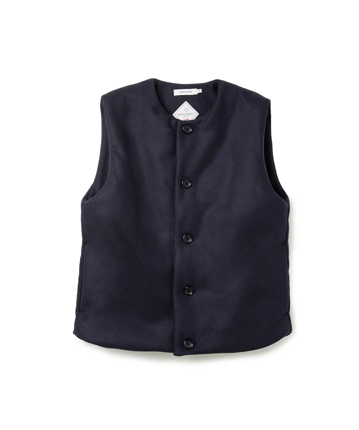MARINER VEST W/N DOUBLE MELTON WITH WINDSTOPPER