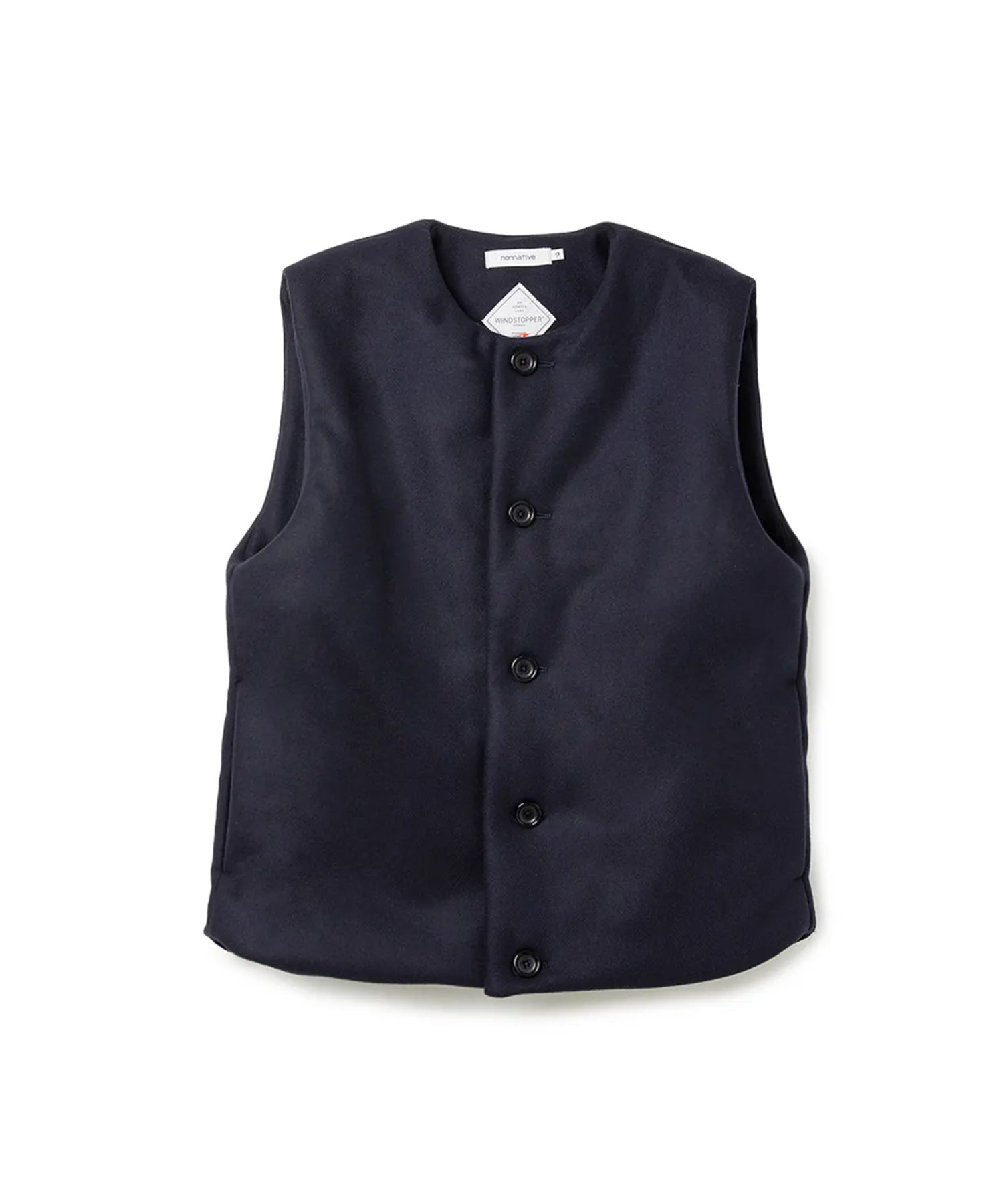 MARINER VEST W/N DOUBLE MELTON WITH WINDSTOPPER
