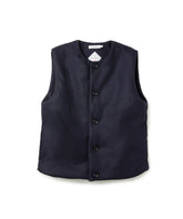 MARINER VEST W/N DOUBLE MELTON WITH WINDSTOPPER