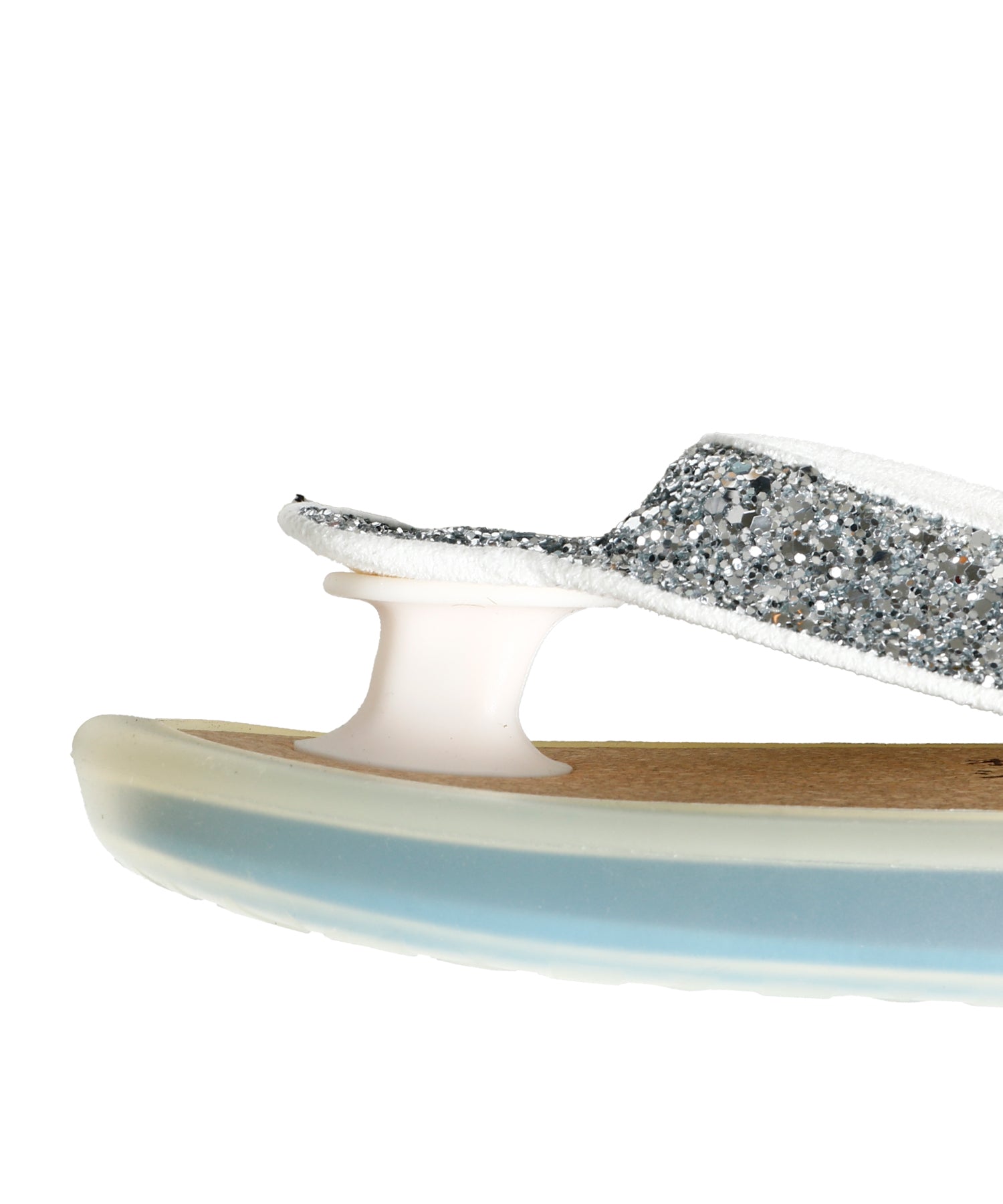 OJOJO01 / GLITTER SILVER / CLEAR / CORK_LOGO