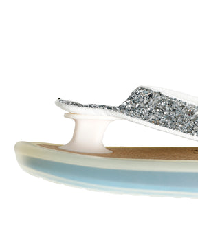 OJOJO01 / GLITTER SILVER / CLEAR / CORK_LOGO