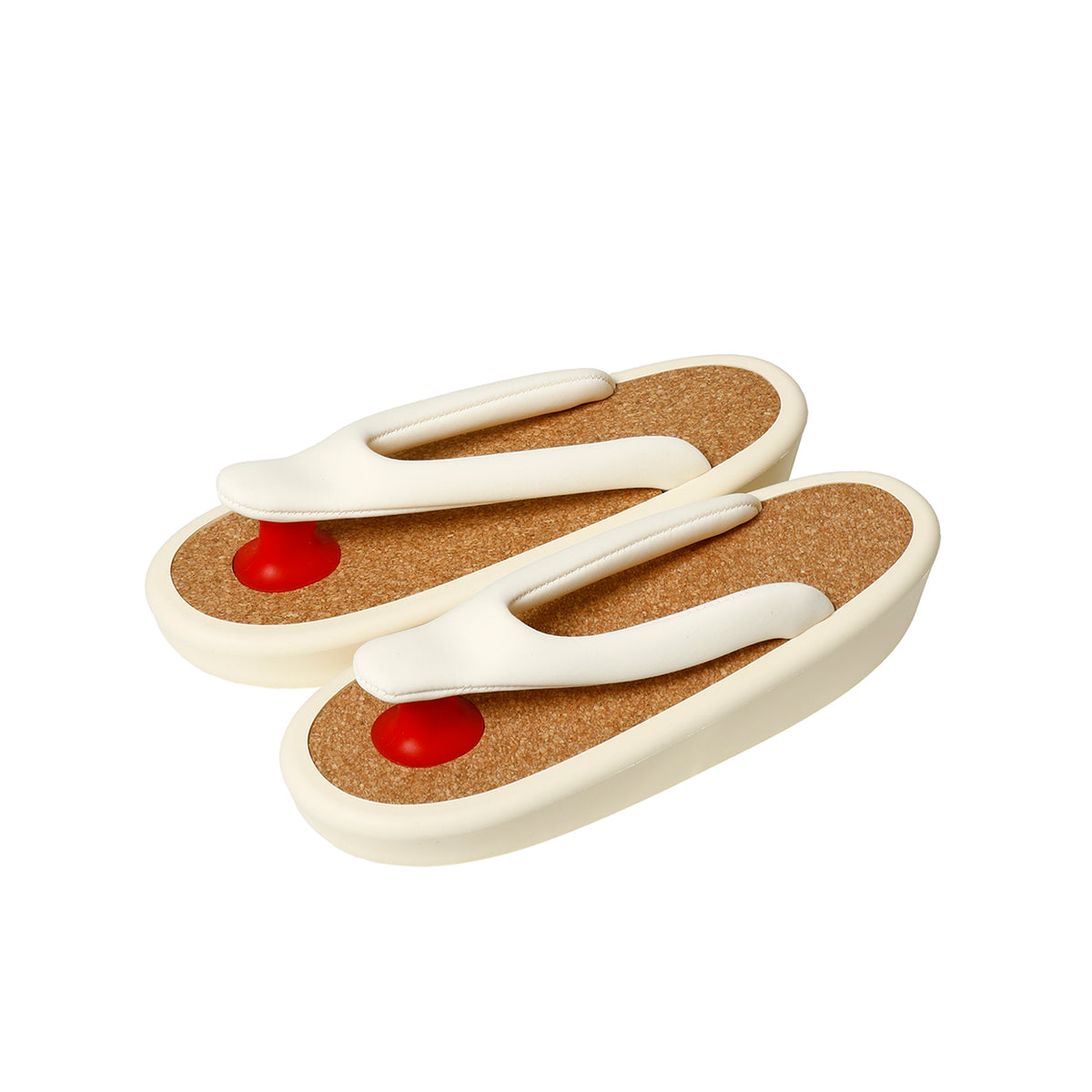 OJOJO 02 / WHITE / RED / WHITE / CORK - OJOJO NAITO (オジョジョ